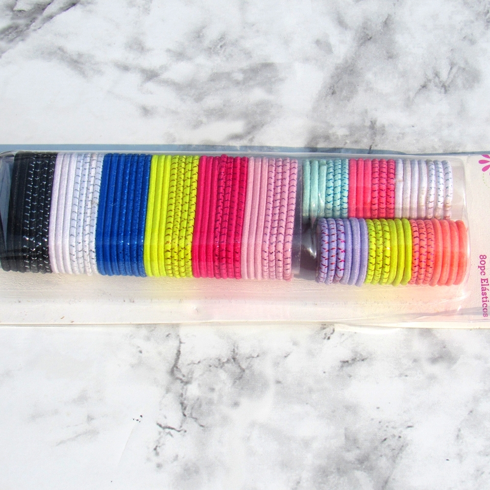 Colorful Elastic Hair Bands Set